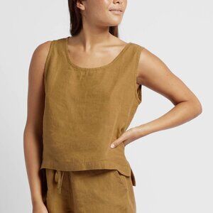 Parachute Linen Tank Top (Sz: Small)